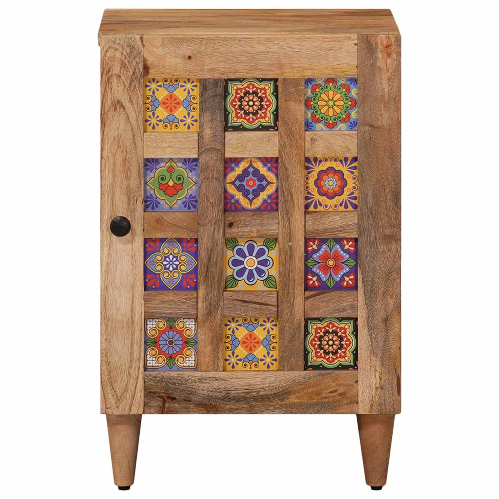 Mueble de Cuarto de Baño con puerta Natural 38 x 33 x 58 cm