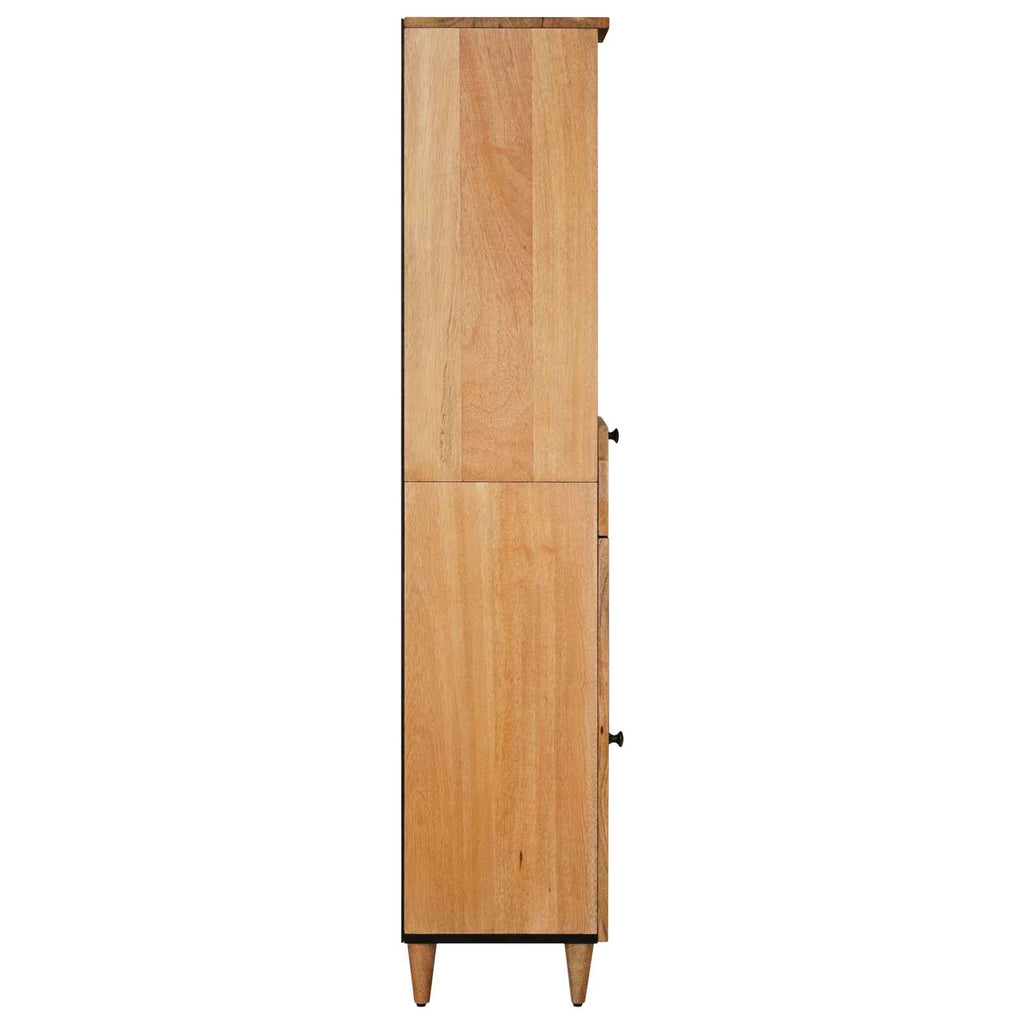Mueble de Cuarto de Baño con cajón Natural 38 x 33 x 160 cm