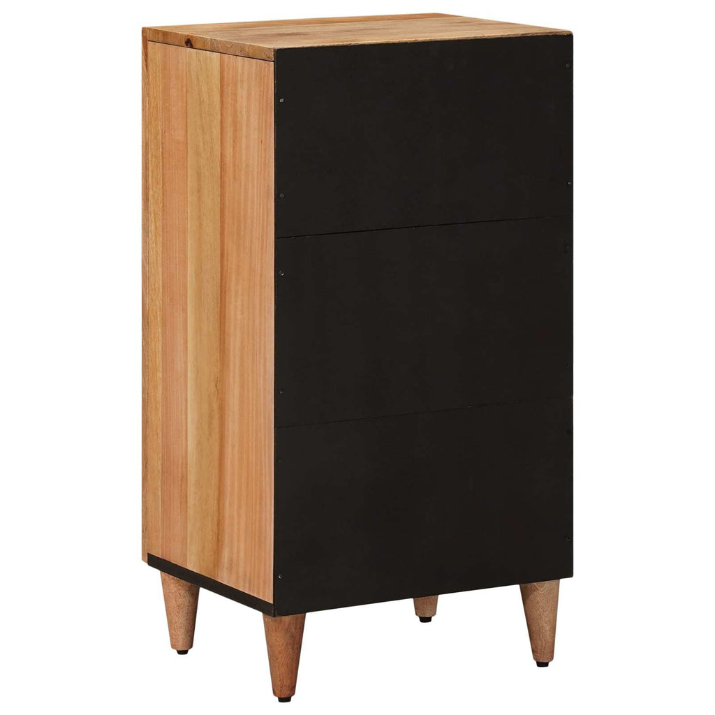 Aparador Natural 40 x 33 x 75 cm Madera de mango maciza