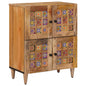 Aparador Natural 60 x 33 x 75 cm Madera de mango maciza