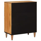 Aparador Natural 60 x 33 x 75 cm Madera de mango maciza