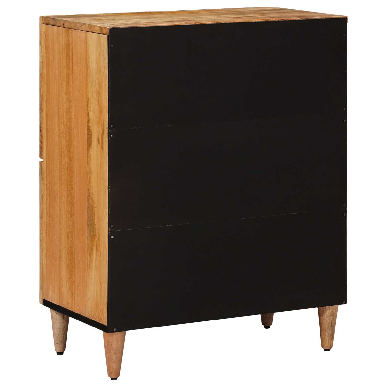 Aparador Natural 60 x 33 x 75 cm Madera de mango maciza