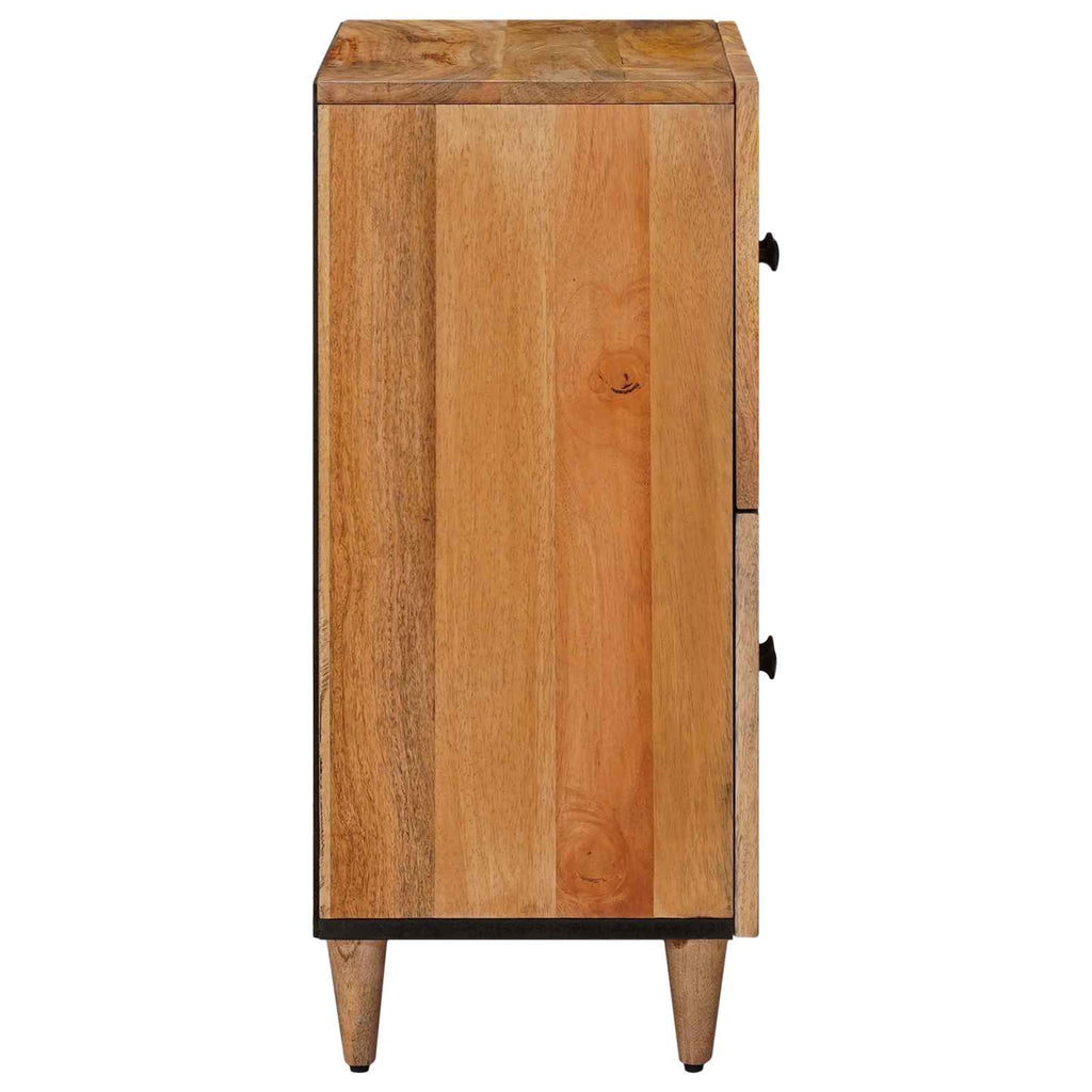 Aparador Natural 60 x 33 x 75 cm Madera de mango maciza