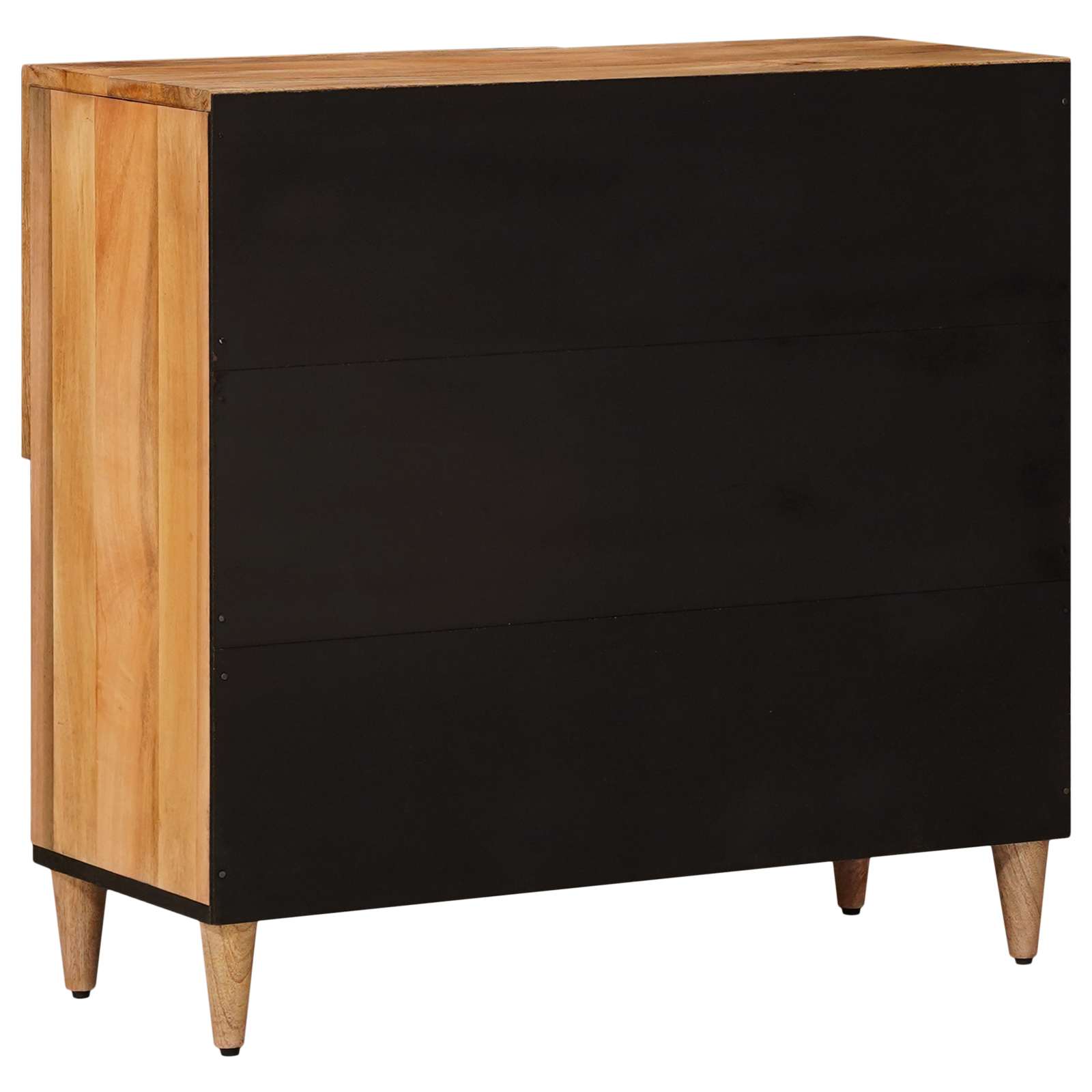 Aparador Natural 80 x 33 x 75 cm Madera de mango maciza
