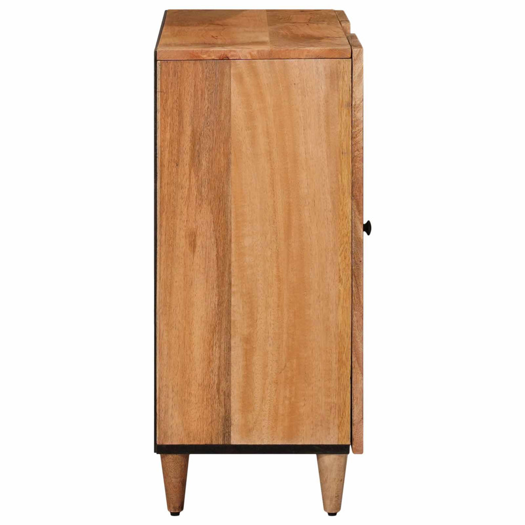 Aparador Natural 90 x 33 x 75 cm Madera de mango maciza