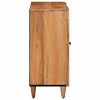 Aparador Natural 90 x 33 x 75 cm Madera de mango maciza
