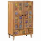 Tall Sideboard Natural 60 x 33.5 x 100 cm Solid mango wood