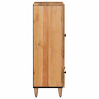 Aparador alto Natural 60 x 33,5 x 100 cm Madera de mango maciza