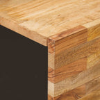 Mueble de TV Marrón 105 x 33 x 46 cm Madera de mango maciza