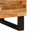 Mueble de TV Marrón 105 x 33 x 46 cm Madera de mango maciza