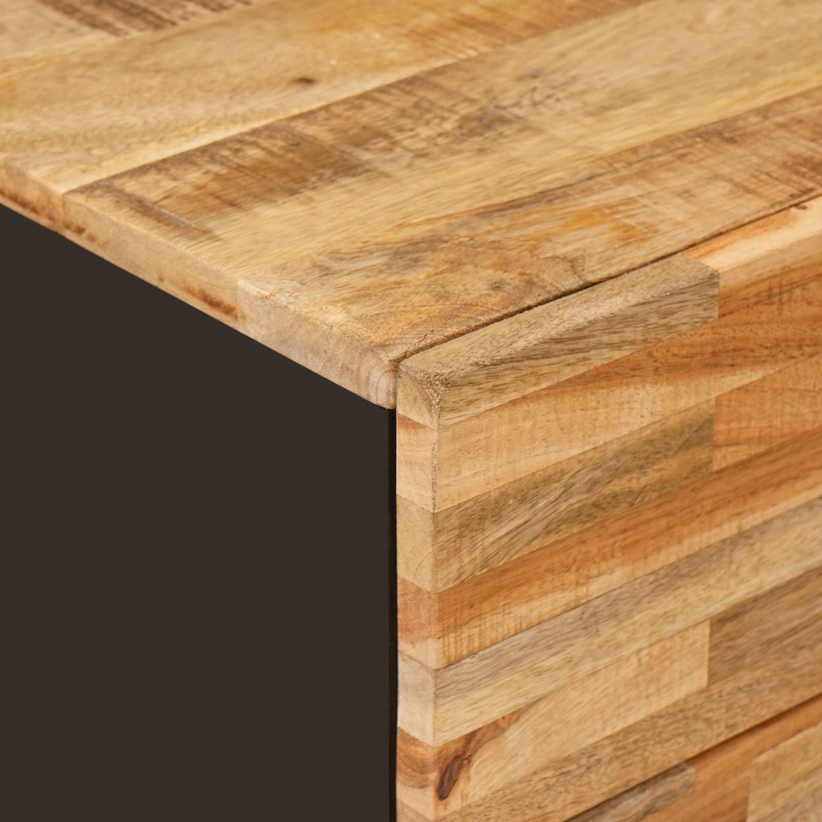 Mueble cama Marrón 50 x 33 x 60 cm Madera de mango maciza
