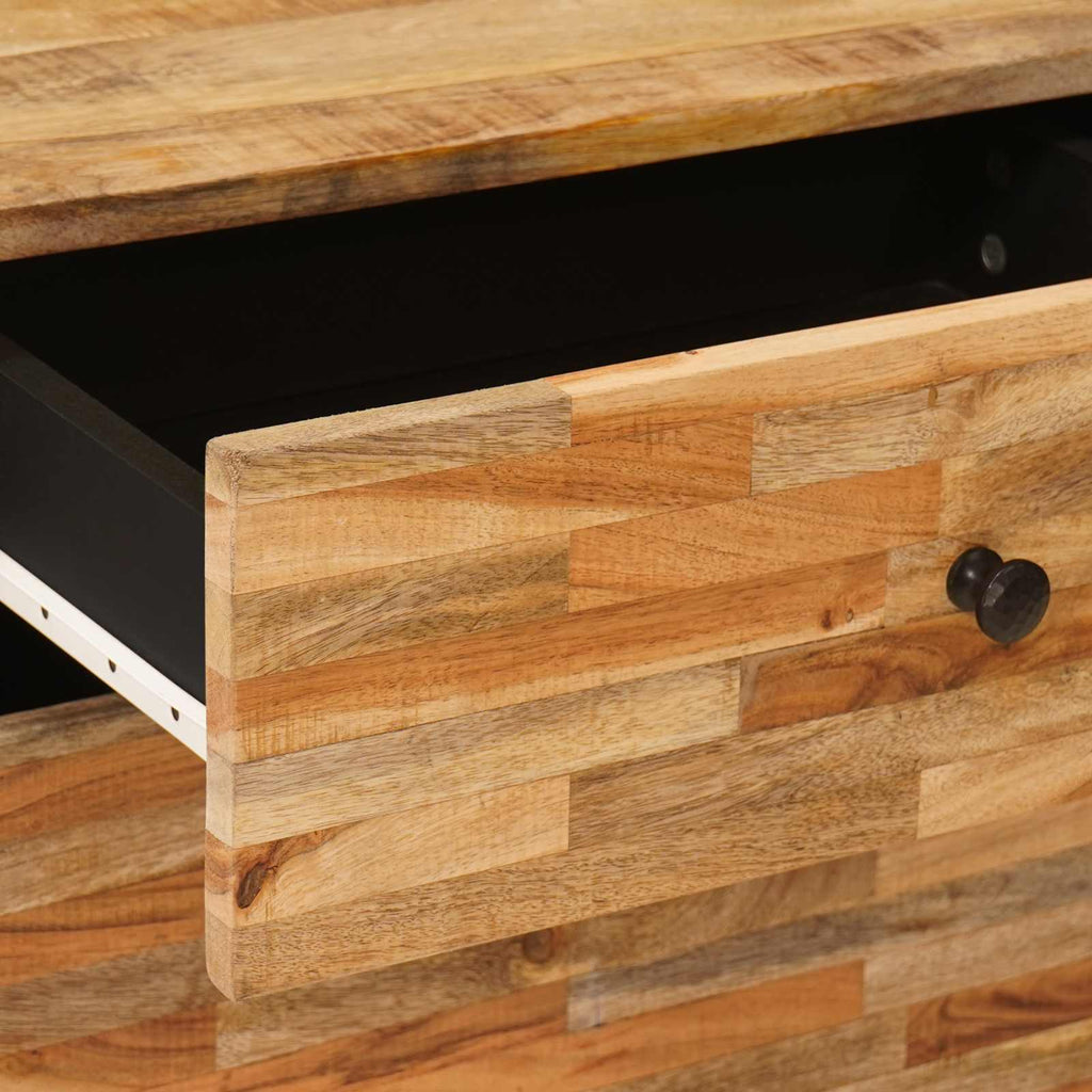 Mueble cama Marrón 50 x 33 x 60 cm Madera de mango maciza