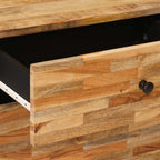 Mueble cama Marrón 50 x 33 x 60 cm Madera de mango maciza