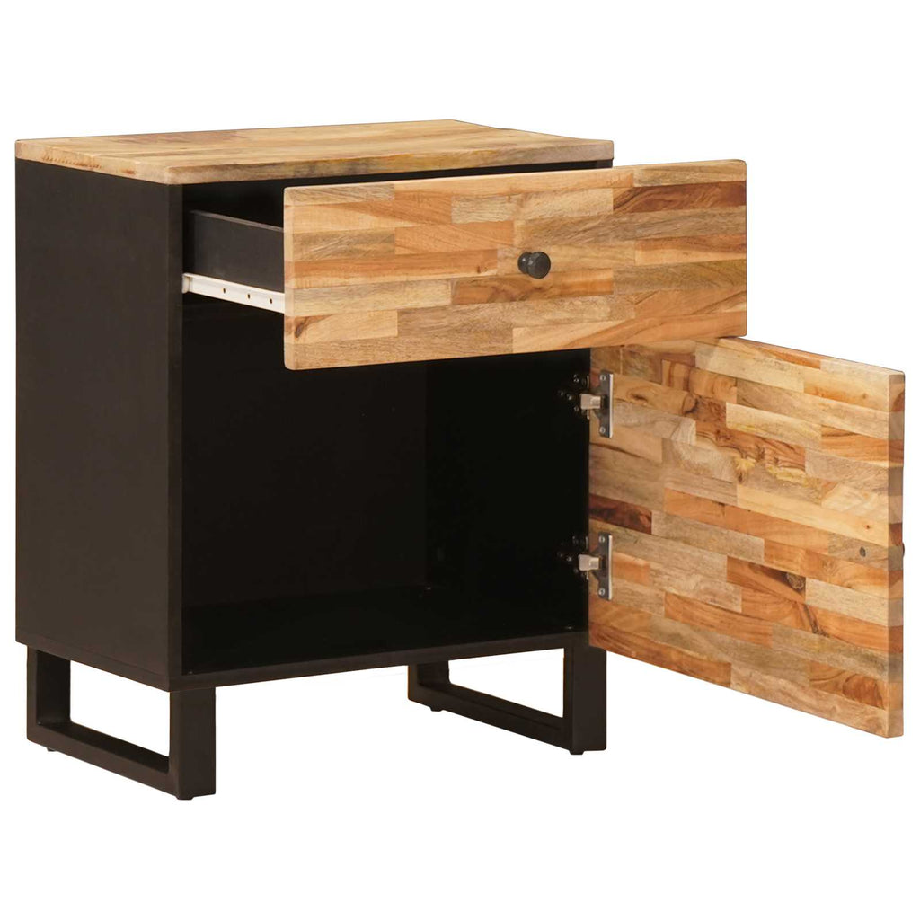 Mueble cama Marrón 50 x 33 x 60 cm Madera de mango maciza