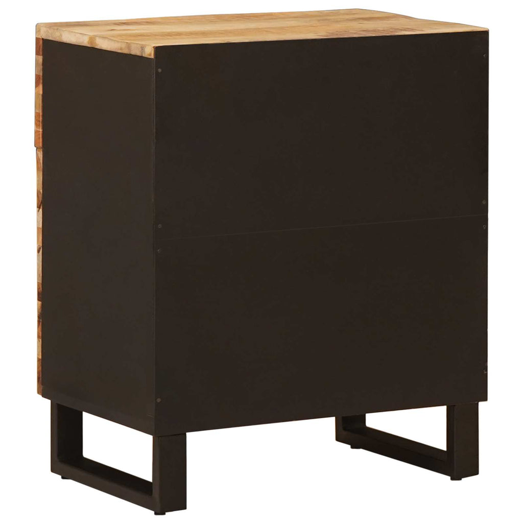 Mueble cama Marrón 50 x 33 x 60 cm Madera de mango maciza