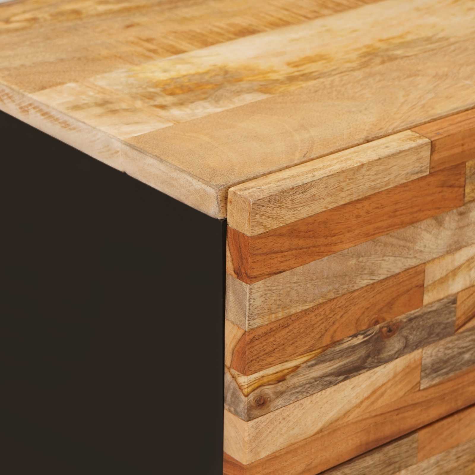 Mueble cama Marrón 50 x 33 x 62 cm Madera de mango maciza