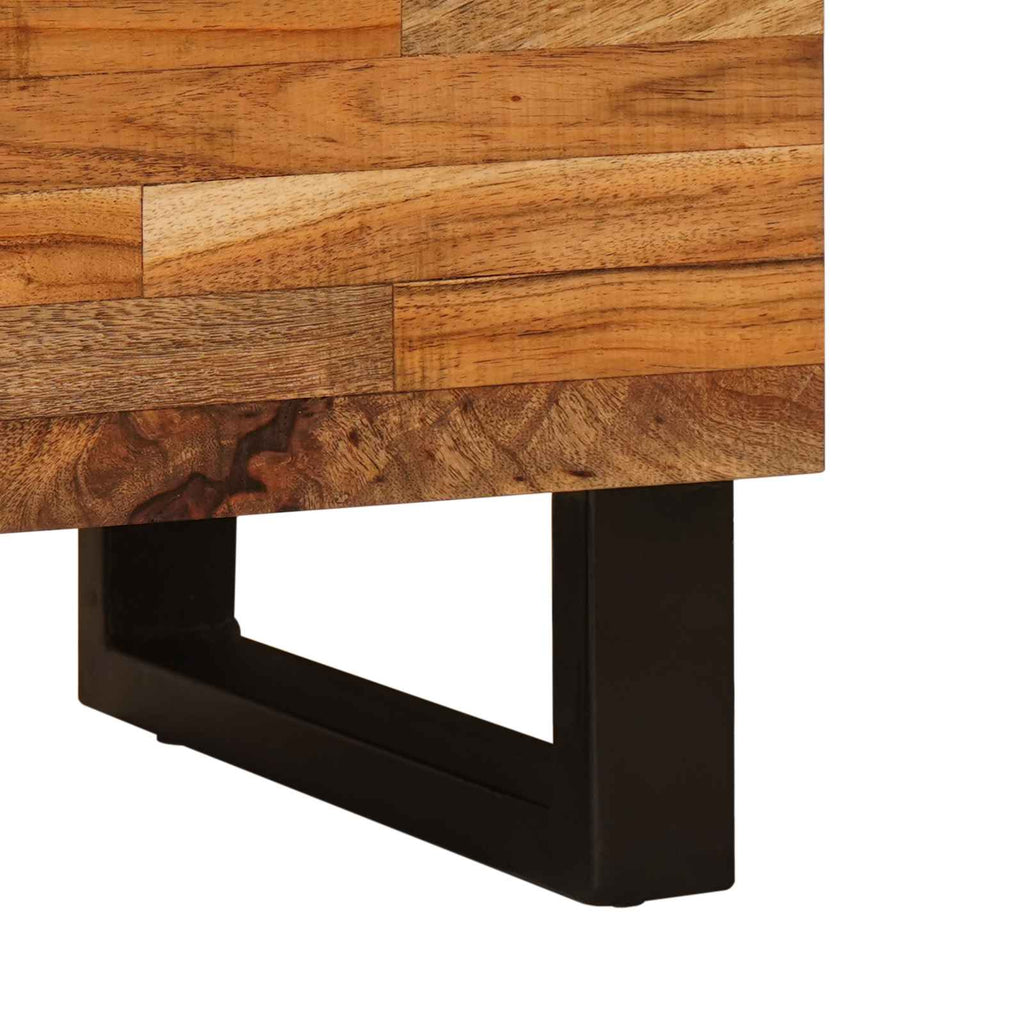 Mueble cama Marrón 50 x 33 x 62 cm Madera de mango maciza