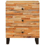 Mueble cama Marrón 50 x 33 x 62 cm Madera de mango maciza
