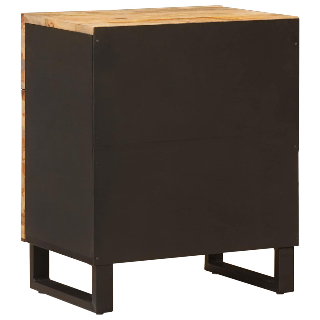 Mueble cama Marrón 50 x 33 x 60 cm Madera de mango maciza