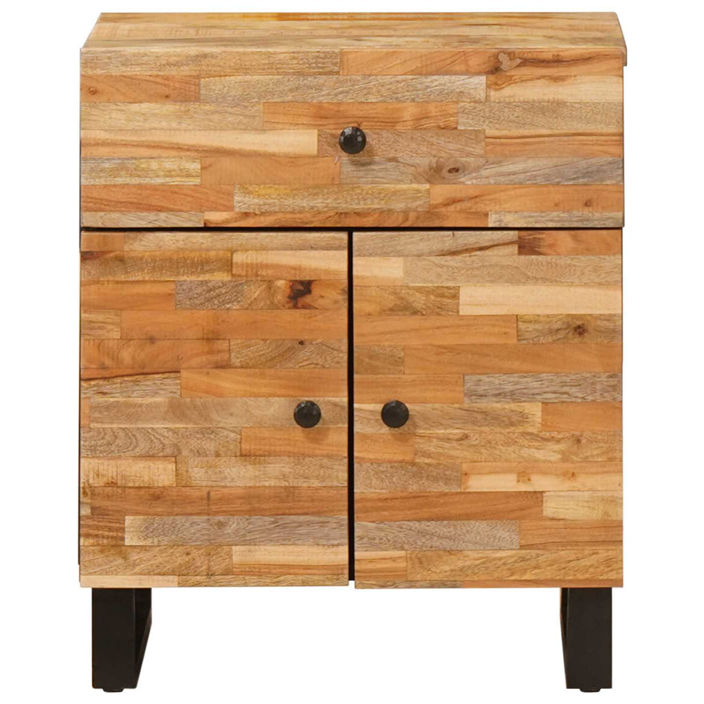 Mueble cama Marrón 50 x 33 x 60 cm Madera de mango maciza