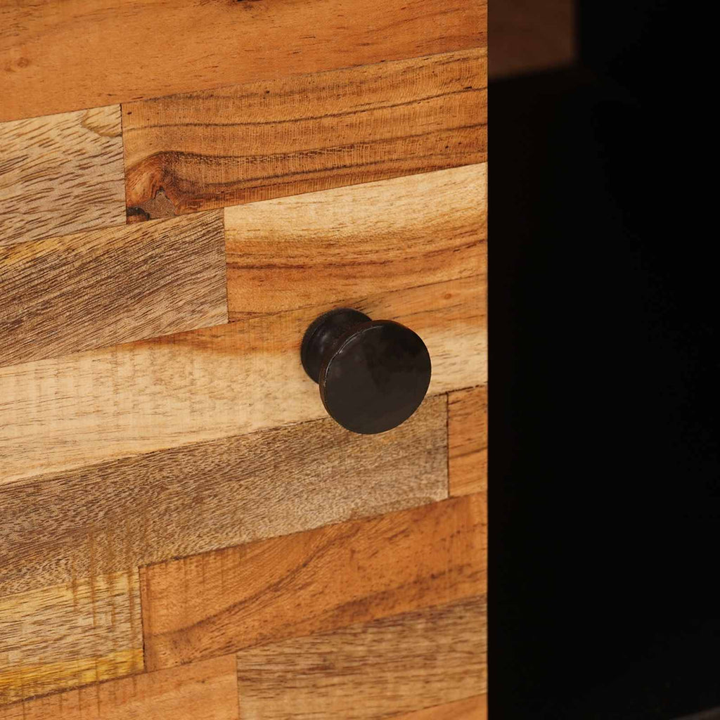 Mesa de Café Marrón 100 x 54 x 40 cm Madera de mango maciza