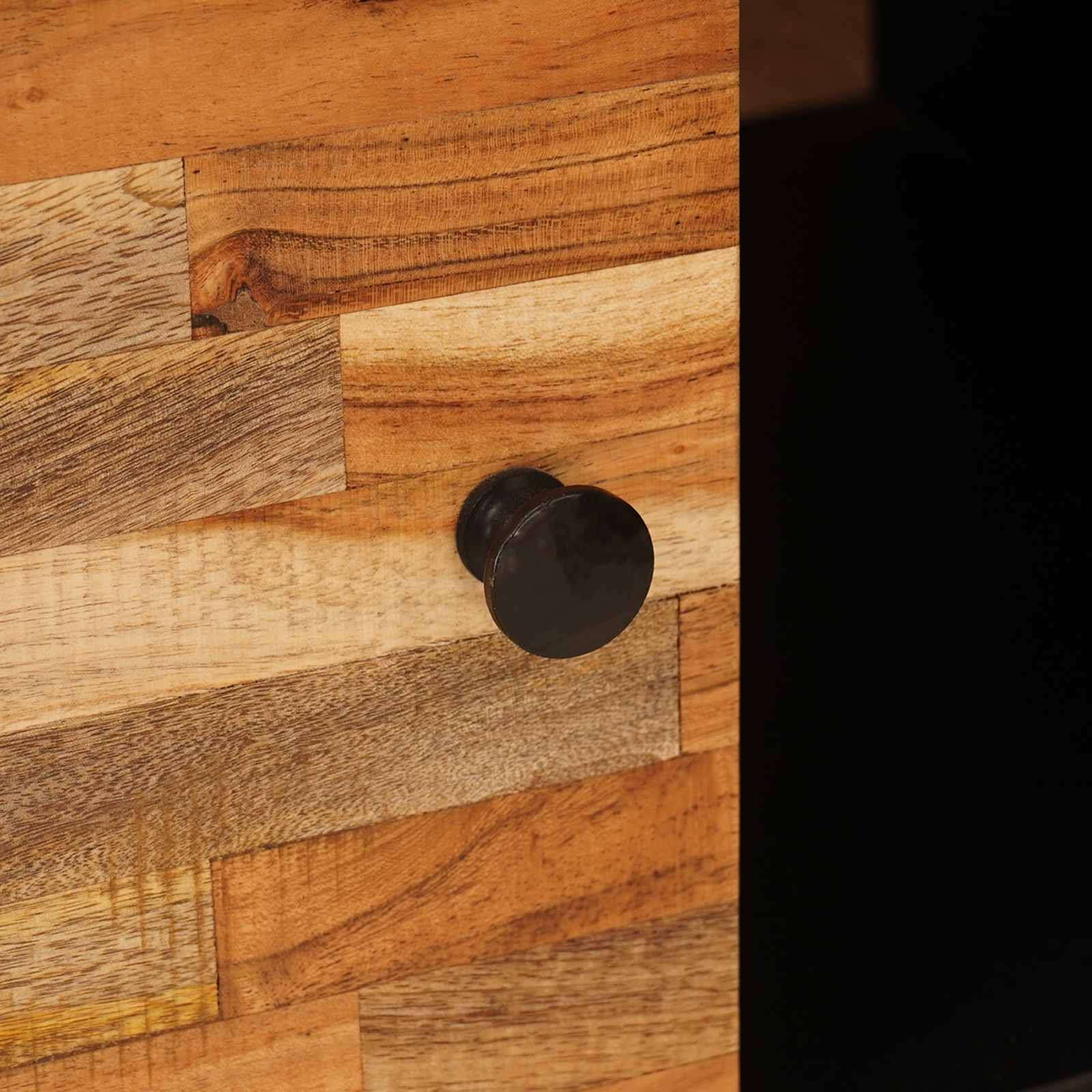 Mesa de Café Marrón 100 x 54 x 40 cm Madera de mango maciza