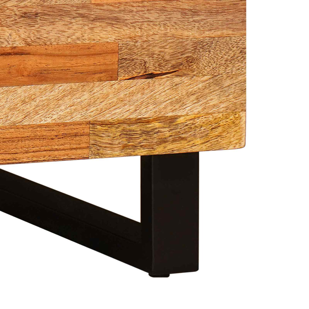 Mesa de Café Marrón 100 x 54 x 40 cm Madera de mango maciza