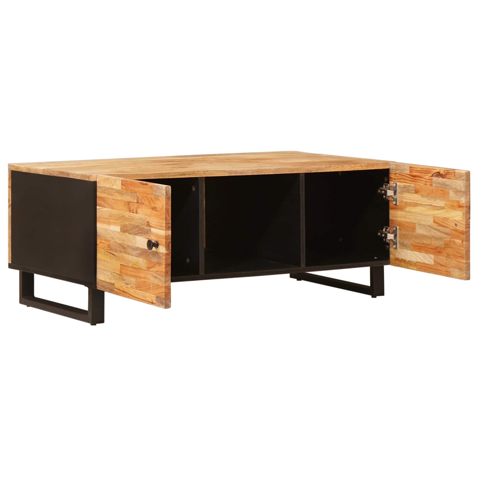 Mesa de Café Marrón 100 x 54 x 40 cm Madera de mango maciza