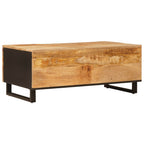 Mesa de Café Marrón 100 x 54 x 40 cm Madera de mango maciza