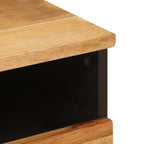 Mesa de Café Marrón 80 x 54 x 40 cm Madera de mango maciza