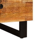 Mesa de Café Marrón 80 x 54 x 40 cm Madera de mango maciza