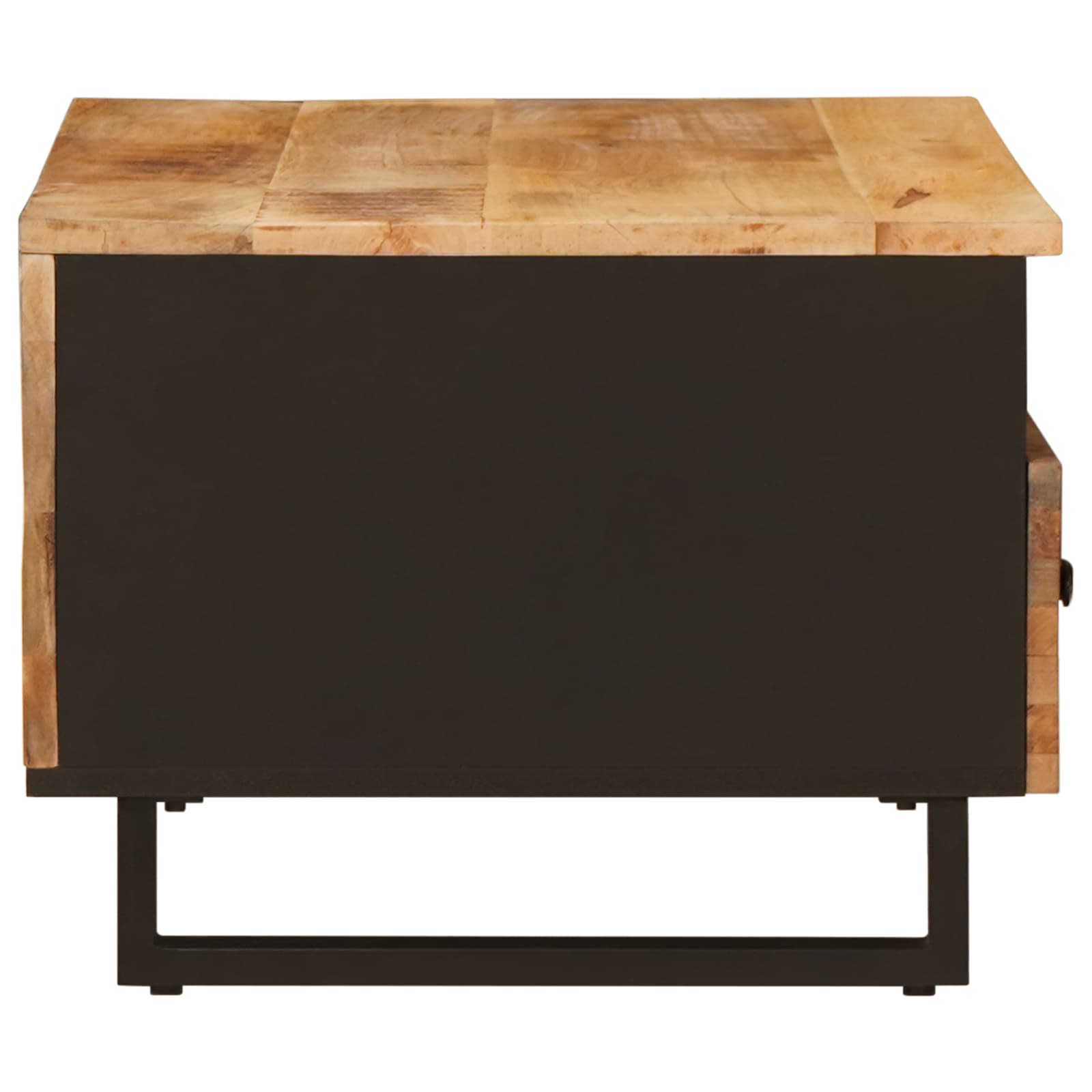 Mesa de Café Marrón 80 x 54 x 40 cm Madera de mango maciza