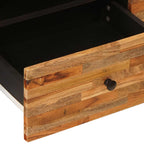 Mueble de TV Marrón 105 x 33 x 46 cm Madera de mango maciza