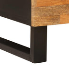 Mueble de TV Marrón 105 x 33 x 46 cm Madera de mango maciza