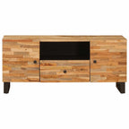 Mueble de TV Marrón 105 x 33 x 46 cm Madera de mango maciza