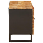 Mueble de TV Marrón 105 x 33 x 46 cm Madera de mango maciza