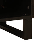 Mueble de TV Marrón 100 x 33 x 46 cm Madera de mango maciza