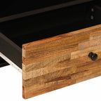 Mueble de TV Marrón 80 x 33 x 46 cm Madera de mango maciza
