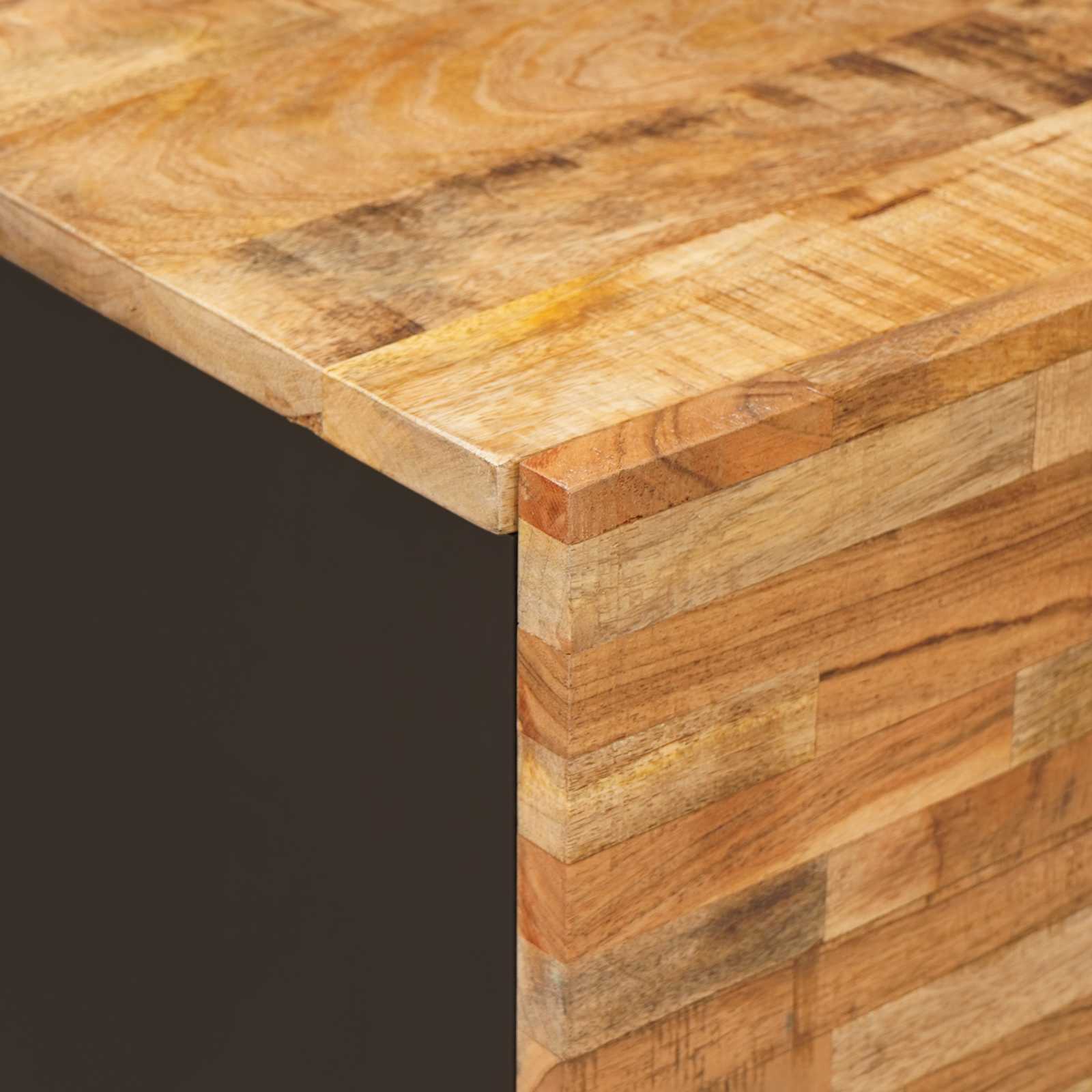 Gabinete Colgante de Baño con puerta Natural 38 x 33 x 48 cm