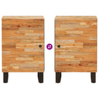 Mueble de Cuarto de Baño con puerta Natural 38 x 33 x 58 cm