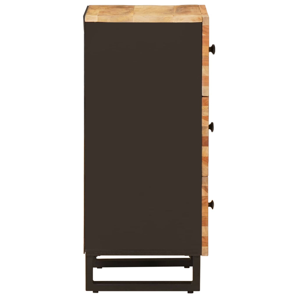 Armario auxiliar Marrón 40 x 33 x 75 cm Madera de mango maciza