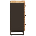 Armario auxiliar Marrón 40 x 33 x 75 cm Madera de mango maciza