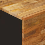 Armario auxiliar Marrón 40 x 33 x 75 cm Madera de mango maciza