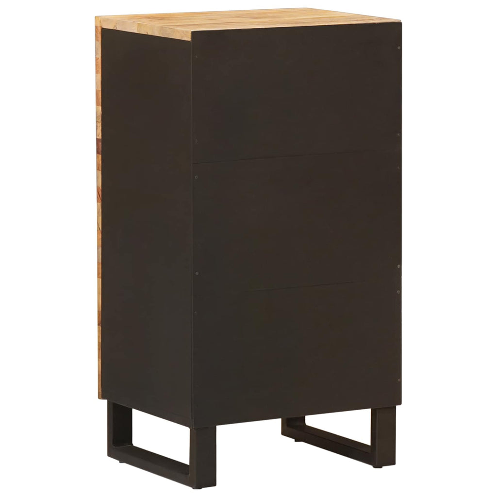 Armario auxiliar Marrón 40 x 33 x 75 cm Madera de mango maciza