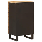 Armario auxiliar Marrón 40 x 33 x 75 cm Madera de mango maciza