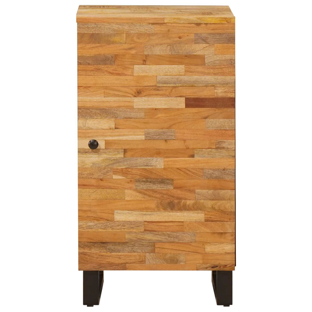 Armario auxiliar Marrón 40 x 33 x 75 cm Madera de mango maciza