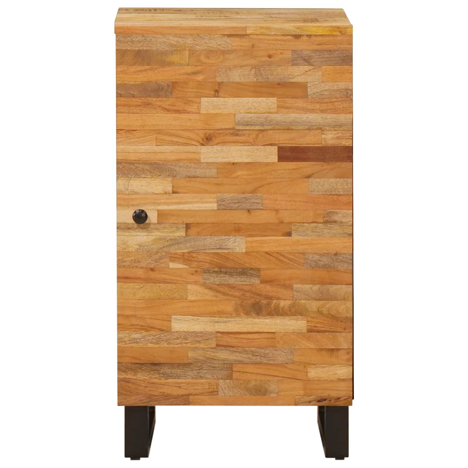 Armario auxiliar Marrón 40 x 33 x 75 cm Madera de mango maciza