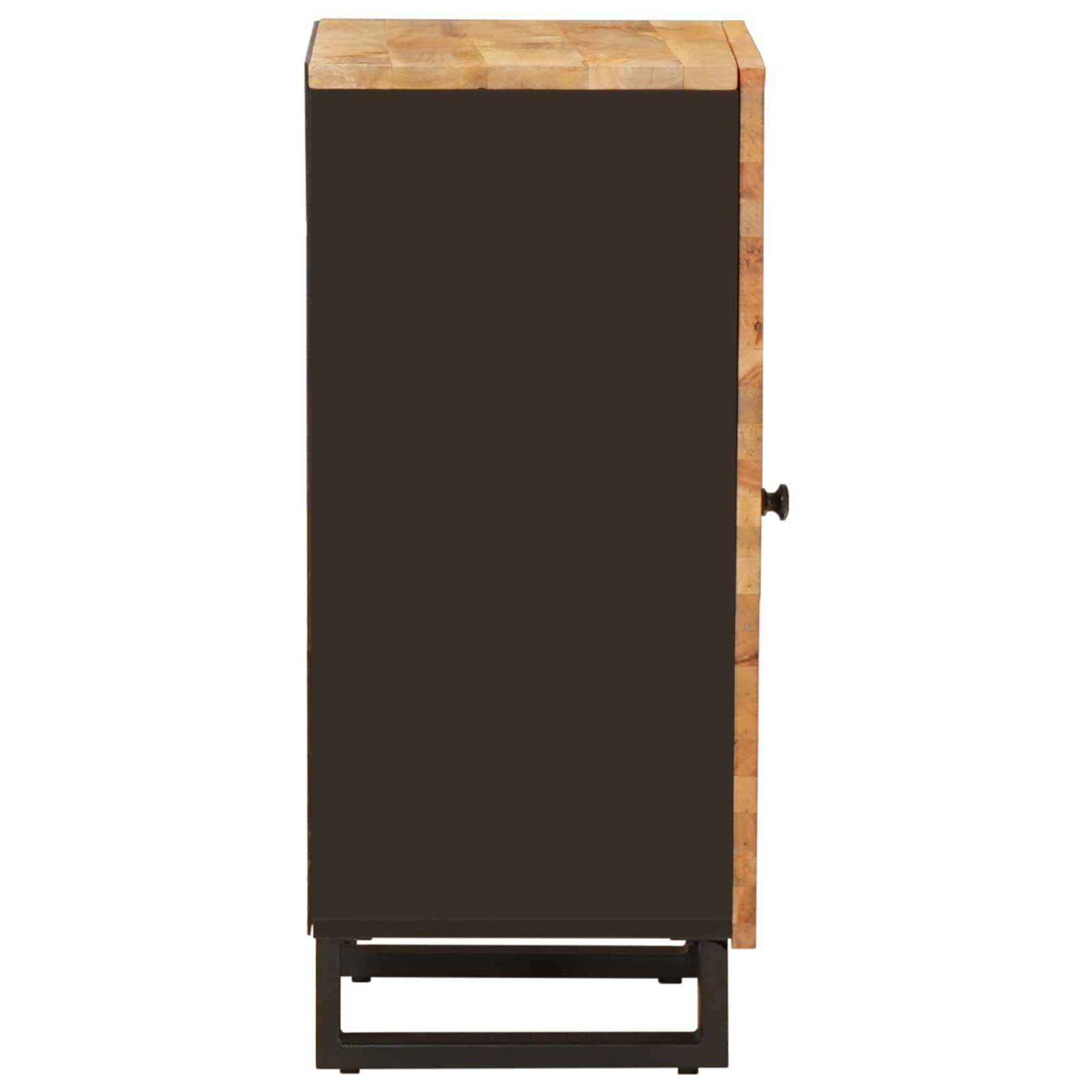 Armario auxiliar Marrón 40 x 33 x 75 cm Madera de mango maciza