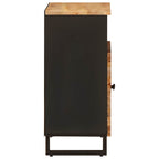 Armario auxiliar Marrón 60 x 33 x 75 cm Madera de mango maciza