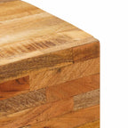 Armario auxiliar Marrón 60 x 33 x 75 cm Madera de mango maciza